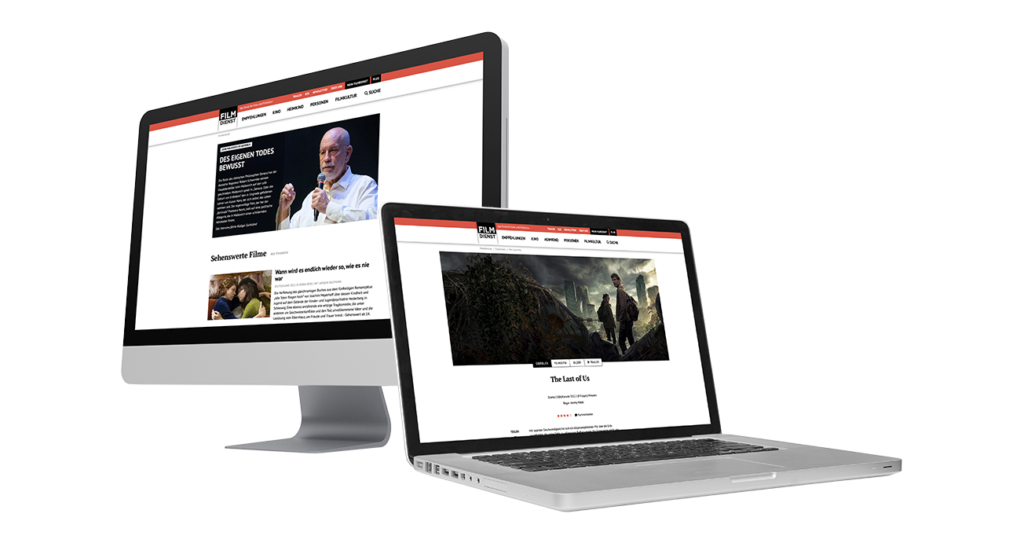 Content-Management-System für führendes Filmportal