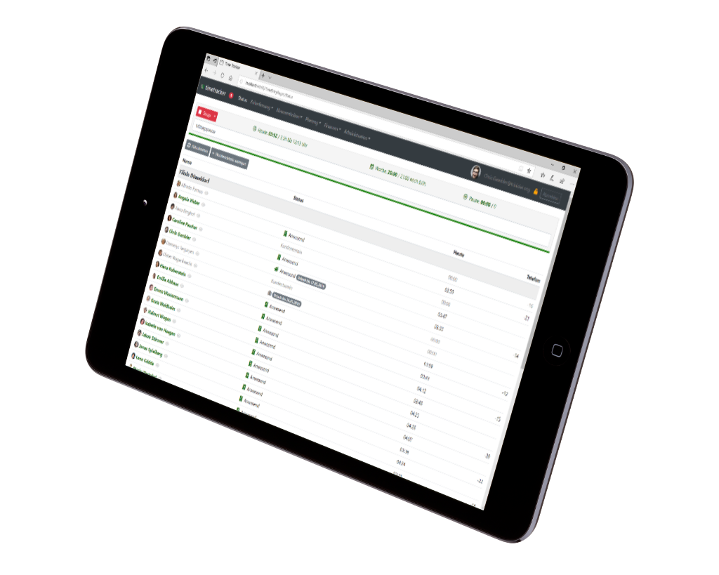 trinidat-timetracker: Kostensparend, sofort verfügbar und individuell anpassbar