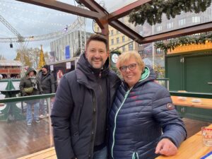 Das Team auf dem Weihnachtsmarkt 2024